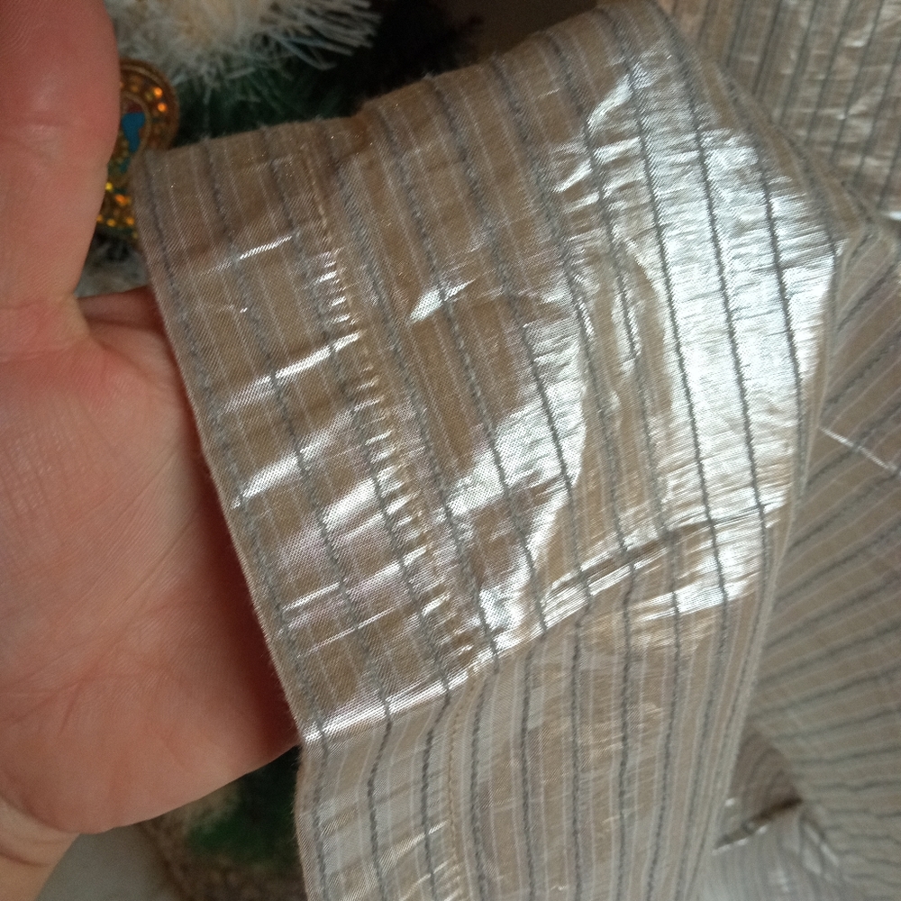 H&M Striped Silver Skirt - Picture 4 of 16